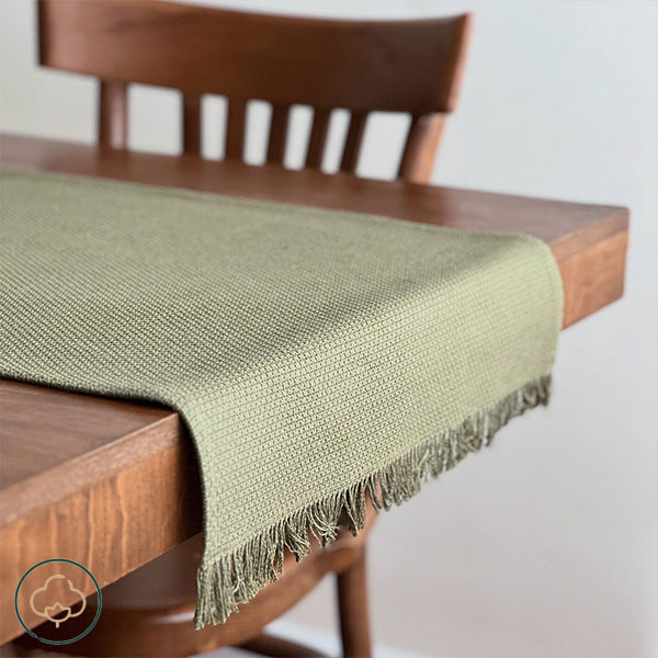 رانر درشت بافت مراکشی سبز